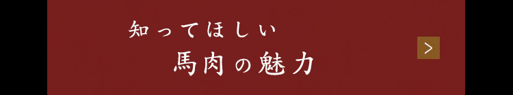 知ってほしい馬肉の魅力