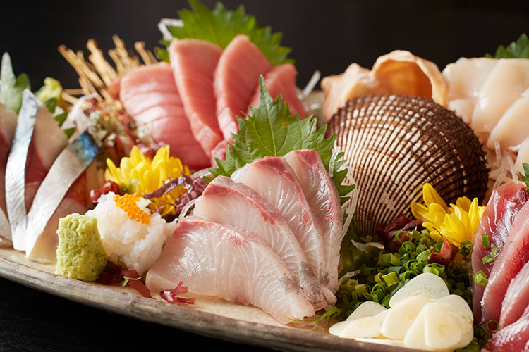 刺身盛り合わせ