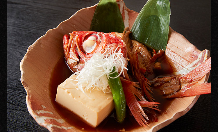 キンメの煮付け